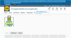 Desktop Screenshot of fitfoodfunfactor.lidl.nl