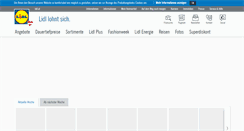 Desktop Screenshot of lidl.at