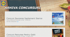Desktop Screenshot of concurs.lidl.ro