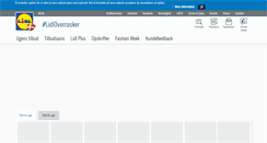 Desktop Screenshot of lidl.dk